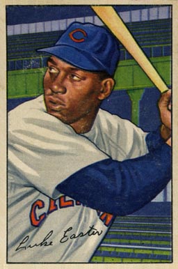 1952 Bowman Luke Easter #95 Baseball Card