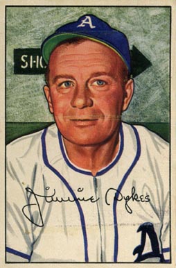 1952 Bowman Jimmy Dykes #98 Baseball Card