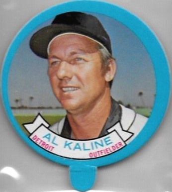 1973 Topps Candy Lids Al Kaline # Baseball Card