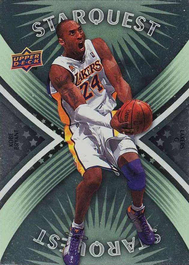 2008 Upper Deck First Edition Starquest Green Kobe Bryant #SQ-5 Basketball Card