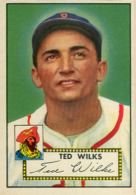 1952 Topps Ted Wilks #109 Baseball Card