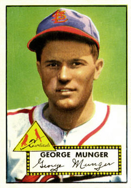1952 Topps George Munger #115 Baseball Card