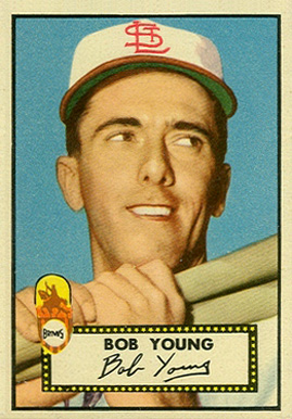 1952 Topps Bob Young #147 Baseball Card