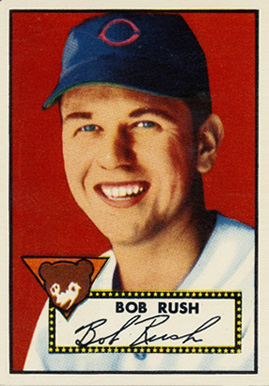 1952 Topps Bob Rush #153 Baseball Card