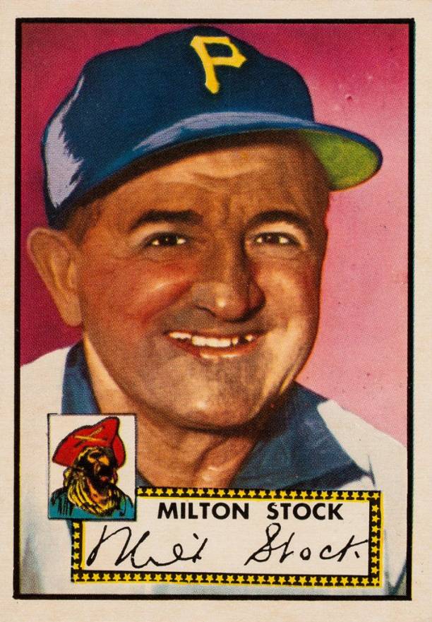 1952 Topps Milton Stock #381 Baseball Card