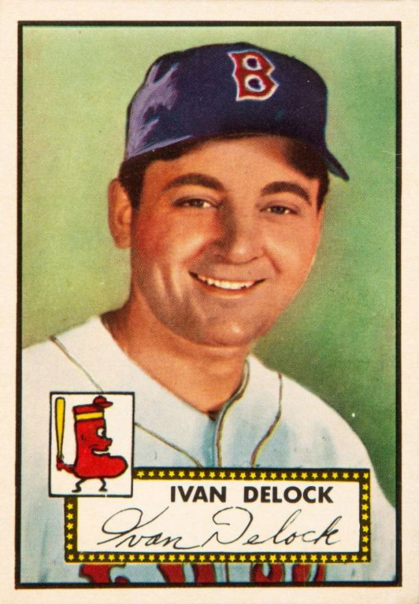 1952 Topps Ivan Delock #329 Baseball Card