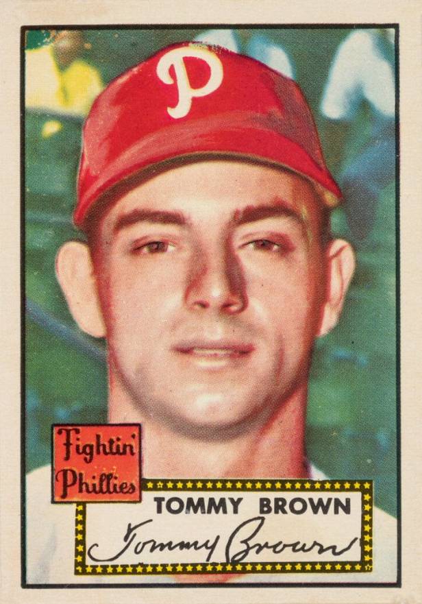 1952 Topps Tommy Brown #281 Baseball Card