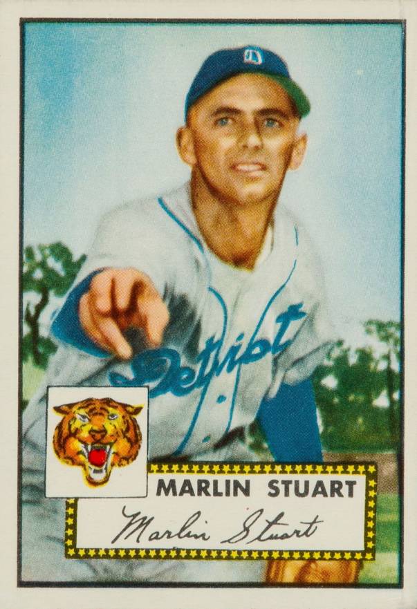1952 Topps Marlin Stuart #208 Baseball Card