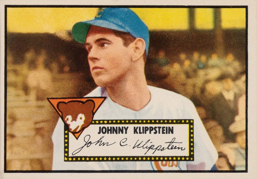 1952 Topps Johnny Klippstein #148 Baseball Card
