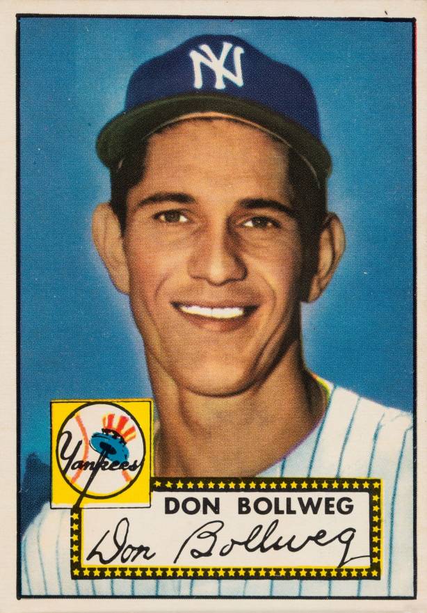 1952 Topps Don Bollweg #128 Baseball Card