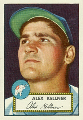 1952 Topps Alex Kellner #201 Baseball Card