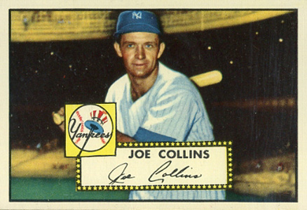1952 Topps Joe Collins #202 Baseball Card