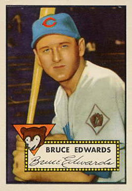 1952 Topps Bruce Edwards #224 Baseball Card