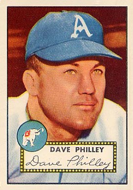 1952 Topps Dave Philley #226 Baseball Card