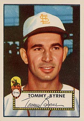 1952 Topps Tommy Byrne #241 Baseball Card