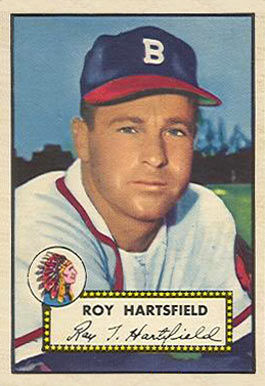 1952 Topps Roy Hartsfield #264 Baseball Card