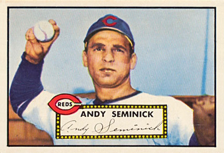 1952 Topps Andy Seminick #297 Baseball Card