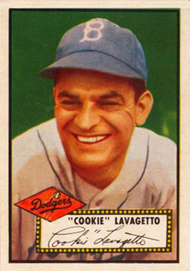 1952 Topps Cookie Lavagetto #365 Baseball Card