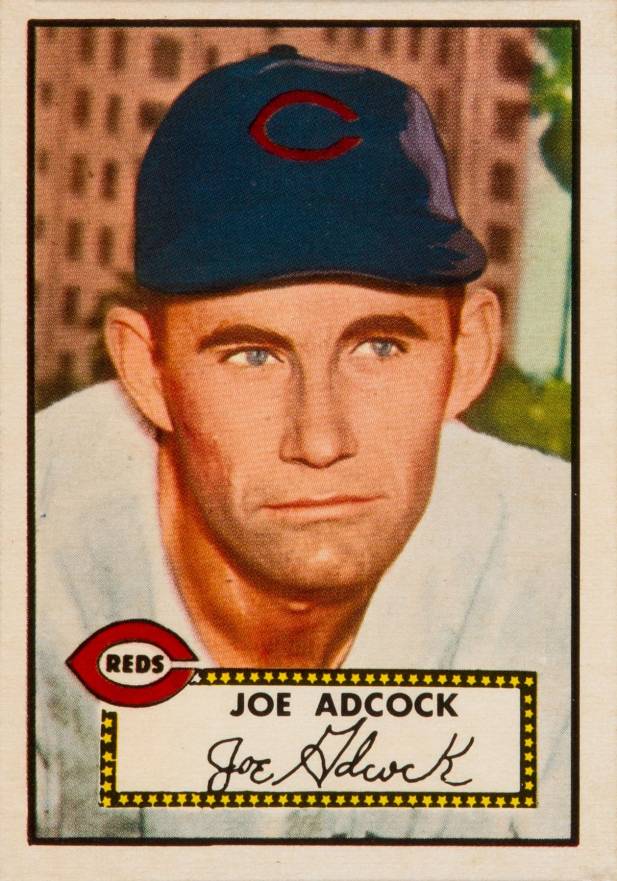 1952 Topps Joe Adcock #347 Baseball Card