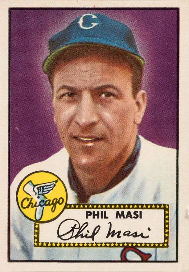 1952 Topps Phil Masi #283 Baseball Card