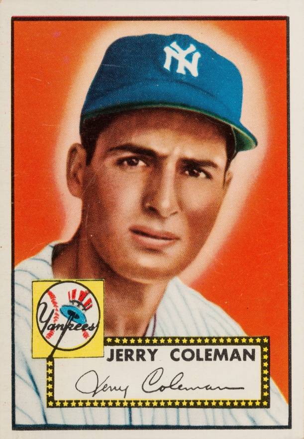 1952 Topps Jerry Coleman #237 Baseball Card