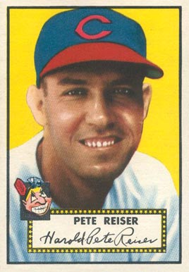 1952 Topps Pete Reiser #189 Baseball Card