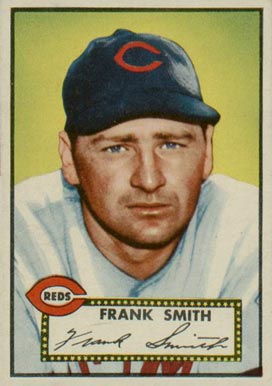 1952 Topps Frank Smith #179 Baseball Card