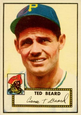1952 Topps Ted Beard #150 Baseball Card
