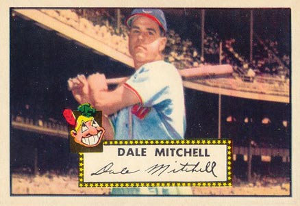 1952 Topps Dale Mitchell #92 Baseball Card