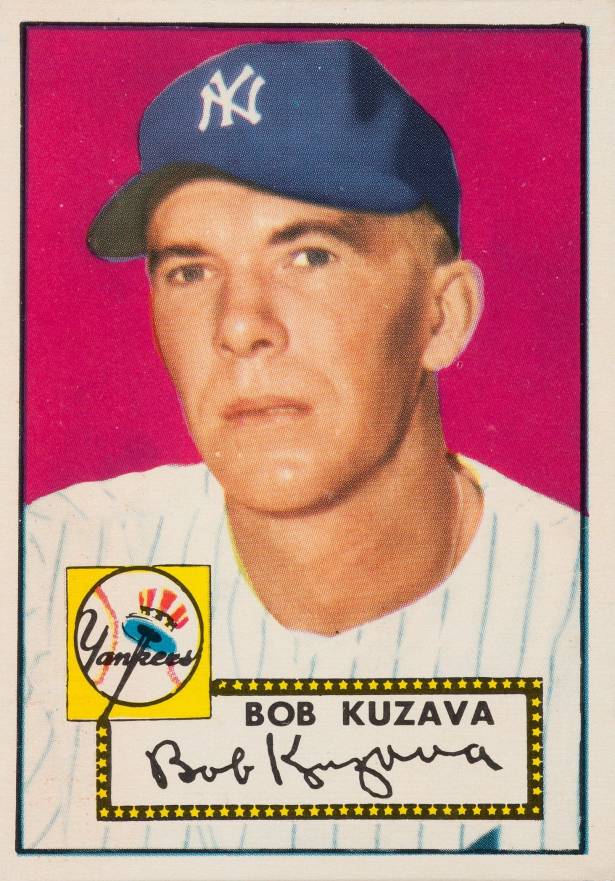 1952 Topps Bob Kuzava #85 Baseball Card