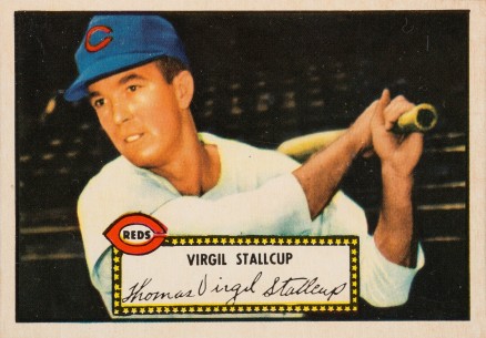 1952 Topps Virgil Stallcup #69 Baseball Card