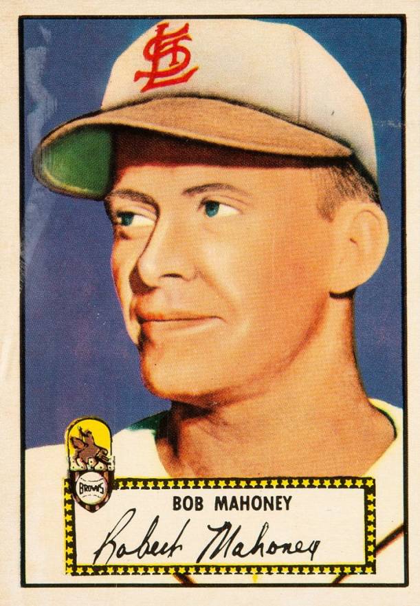 1952 Topps Bob Mahoney #58 Baseball Card