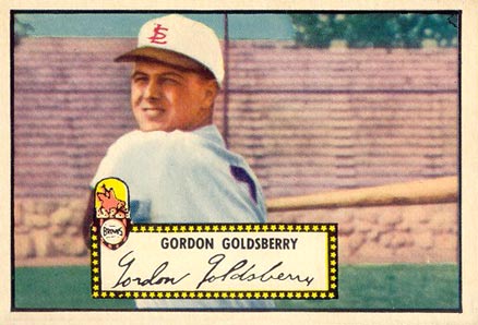 1952 Topps Gordon Goldsberry #46 Baseball Card