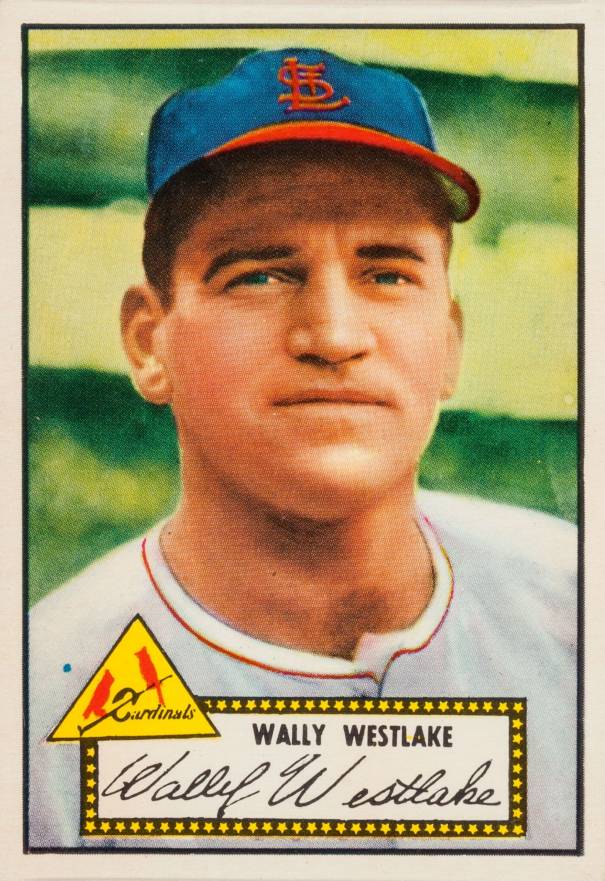 1952 Topps Wally Westlake #38 Baseball Card
