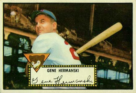 1952 Topps Gene Hermanski #16 Baseball Card