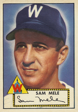 1952 Topps Sam Mele #94 Baseball Card