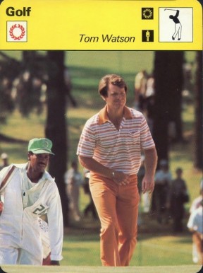 1977 Sportscaster Tom Watson #37-18 Other Sports Card