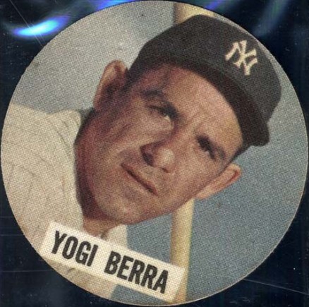 1961 Chemstrand Iron-On Patches Yogi Berra #2 Baseball Card