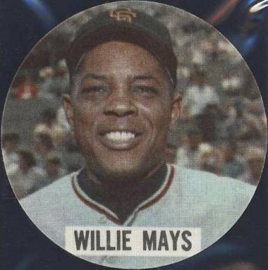 1961 Chemstrand Iron-On Patches Willie Mays #8 Baseball Card
