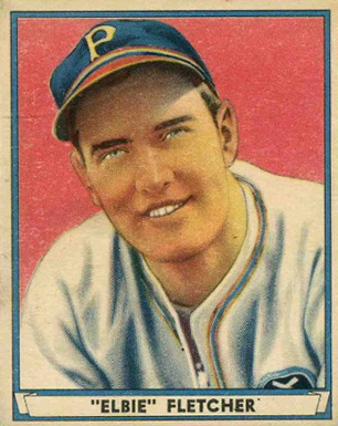 1941 Play Ball "Elbie" Fletcher #62 Baseball Card