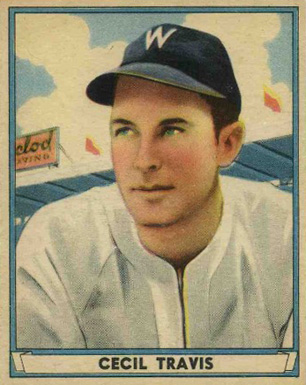 1941 Play Ball Cecil Travis #48 Baseball Card