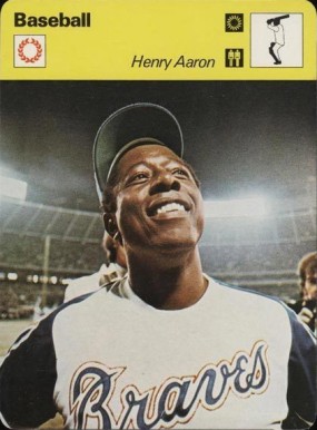 1977 Sportscaster Henry Aaron #03-16 Baseball Card