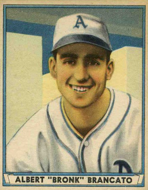 1941 Play Ball Albert "Bronk" Brancato #43 Baseball Card