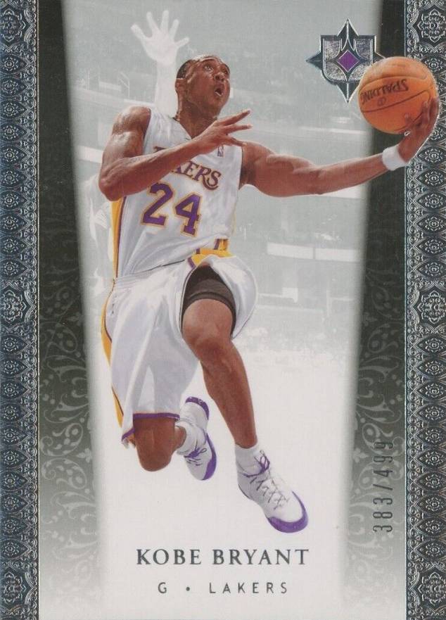 2006 Upper Deck Ultimate Collection Kobe Bryant #57 Basketball Card