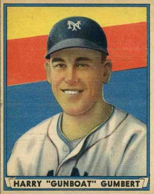 1941 Play Ball Harry "Gunboat" Gumbert #26 Baseball Card