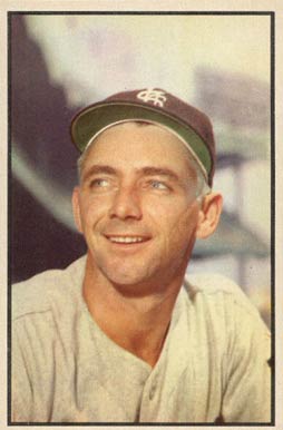 1953 Bowman Color Marlin Stuart #120 Baseball Card