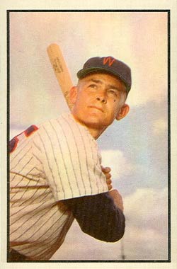1953 Bowman Color Pete Runnels #139 Baseball Card