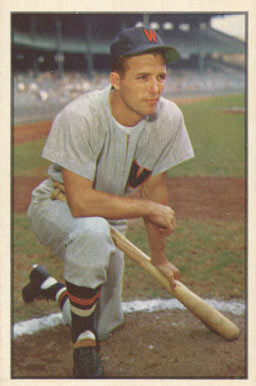1953 Bowman Color Jim Busby #15 Baseball Card