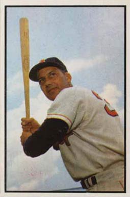 1953 Bowman Color Clyde Vollmer #152 Baseball Card