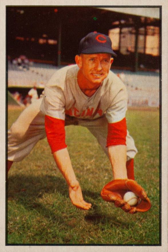 1953 Bowman Color Roy McMilian #26 Baseball Card
